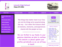 Tablet Screenshot of lincoln1962.com